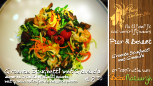 puur en bewust groente spaghetti