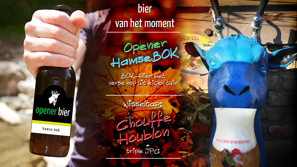 hamse bok bier en chouffe houblon